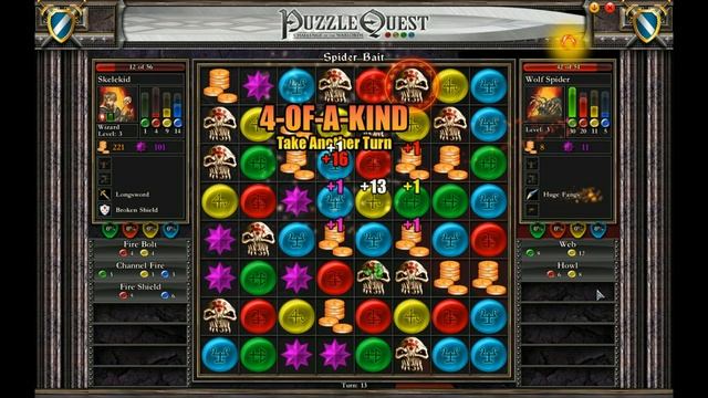 Puzzle Quest: Challenge of the Warlords - The Bone Zone | It's Puzzle Crack смотреть онлайн