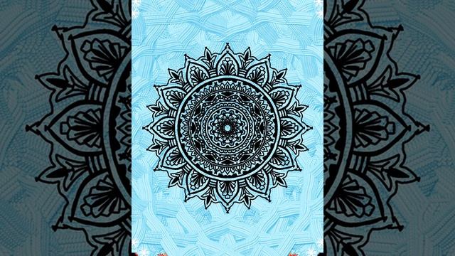 Mandala art by Vidhya using kaleidoscope app in iPad