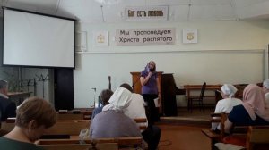 "Наполни, Боже, в сердце пустоту Собой", поет с. Наталья, 21.07.2019