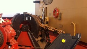 Отдача якоря,   M/V "Fanja"