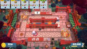 Overcooked 2: Spring Festival Seasonal DLC (2 Players No Commentary Gameplay) PC