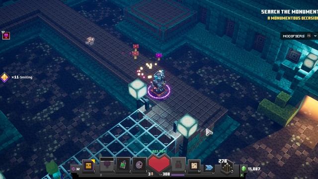 Insanely Large Hidden Ocean Monument Dungeon! | Minecraft Dungeons смотреть онлайн