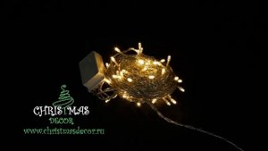 Светодиодная гирлянда с теплым светом