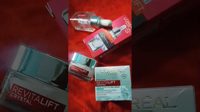 Loreal Paris revitalift serum, cream unboxing #shorts #short #viral #youtubeshorts #shortvideo