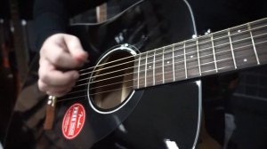 Fender CD-60S Dreadnought Sound Test | Nat and Black