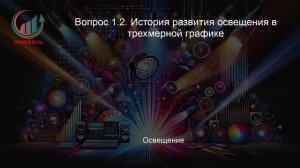 Художник по свету. Профпереподготовка. Лекция. Профессиональная переподготовка для всех!