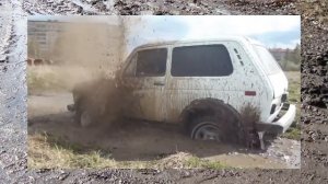 #179. Нива застряла в грязи [АВТО 4x4]