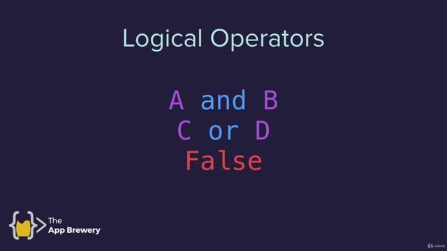[100 Days of Python] (День 003) 034 Логические операторы