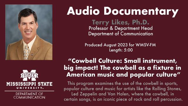 Cowbell Culture: Small instrument, big impact!