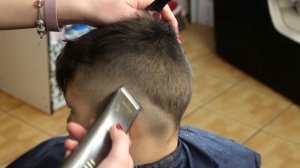 Modern Haircut for Little Boys Современная стрижка для мальчика.