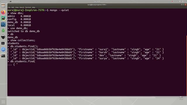 MongoDB Tutorial 8 : In and Not In Operator смотреть онлайн