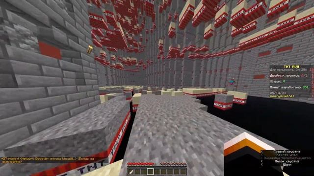 Играю в tnt run и tnt tag на сервере хайпиксель в майнкрафте. смотреть онлайн