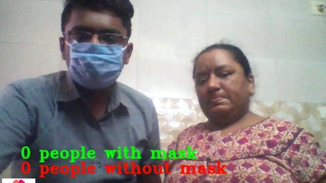 Face Mask Detection from live webcam [ Full Tutorial Link in Description ]