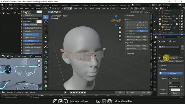 Creating And Composing 3D Backgrounds with footages in Blender and Photoshop | Breakdown Video смотреть онлайн