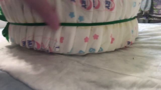 Мастер-класс по изготовлению тортов из подгузников самый простой;) смотреть онлайн