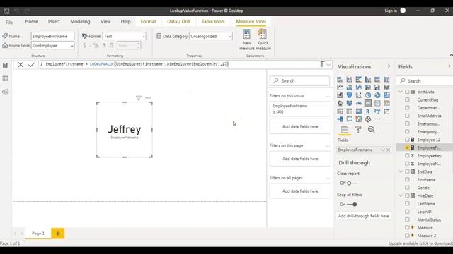 LookupValue() in Powe BI | Power BI tutorial for beginners