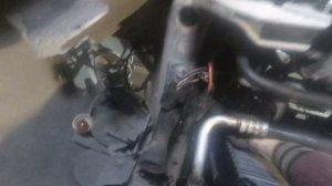 Skoda. Octavia 1. Замена основного радиатора системы охлаждения.