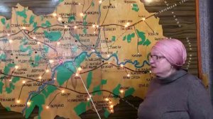 Карта Пестречинского района «Край мой Пестречинский, исток и дороги»