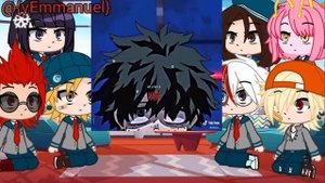 Past Class 1-A react to Izuku Midoriya! | BNHA/MHA | Gacha Club