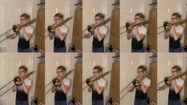 Attack on Titan OST "Vogel Im Kafig" Trombone Choir Cover | The Anime Trombonist смотреть онлайн