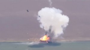 Подрыв танка