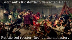 Wir sind des Geyers schwarzer Haufen [Landsknecht song][+English translation]