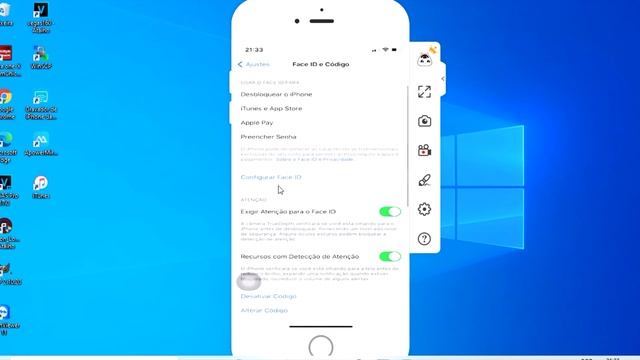 COMO CONFIGURAR FACE ID IPHONE PARA DESBLOQUEAR COM OLHAR смотреть онлайн