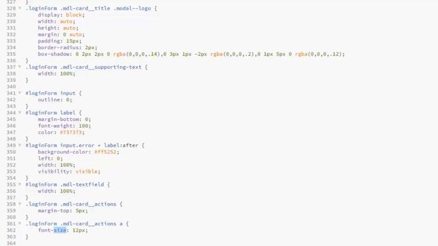 WEB MATERIAL DESIGN LOGIN FORM смотреть онлайн
