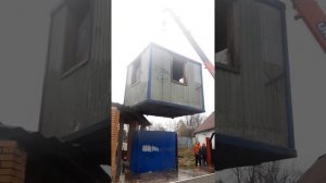 Манипулятор Фотон 1061 Погрузка Разгрузка бытовки