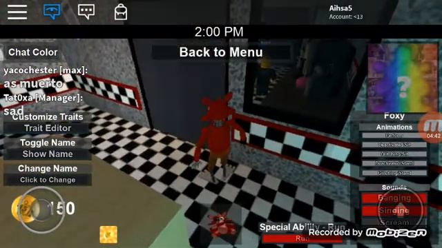 Аниматроники в роблоксе и дискотека в роблоксе! смотреть онлайн