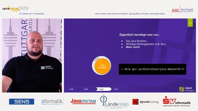 Vom Code in die Cloud mit Maven, Spring Boot, Docker und Kubernetes | JFS 2020 смотреть онлайн