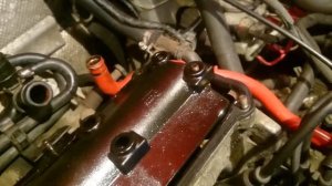 Как почистить  сетку клапанной крышки. Прожог сетки клапанной крышки 2.