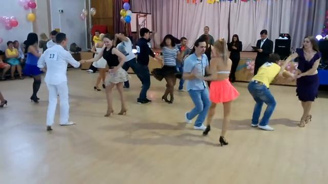 Сальса, финал j&j, медленная смотреть онлайн