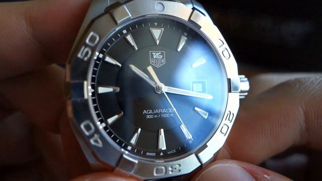 Обзор TAG Heuer Aquaracer WAY1110.BA0928 смотреть онлайн