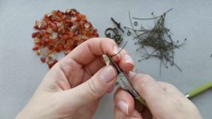 Мастер-класс. Браслет гроздь сердолик. Своими руками. Handmade. Bracelet.