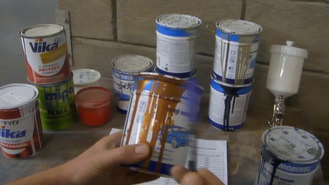 Урок № 26 " Подложка для краски. Что это ? Как сэкономить: базу, металлик, перл " ( малярное дело ) смотреть онлайн