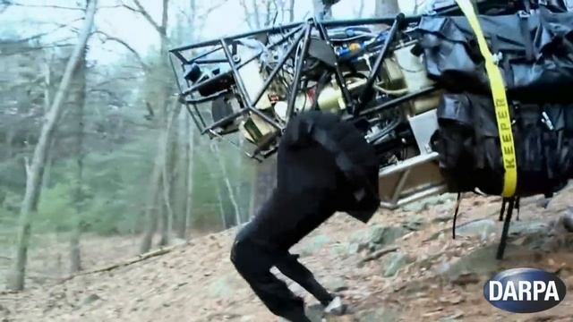 DARPA Legged Squad Support System (LS3) смотреть онлайн