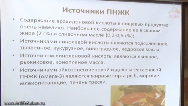 Вековцев АА Значение жиров Золотой купаж смотреть онлайн