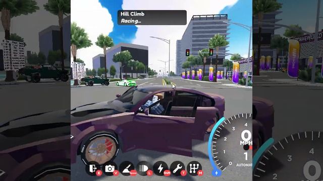 My new car Dodge Charger in DRIVEWORLD-Roblox