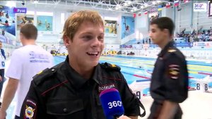 В Рузском районе начались соревнования по плаванию среди сотрудников МВД