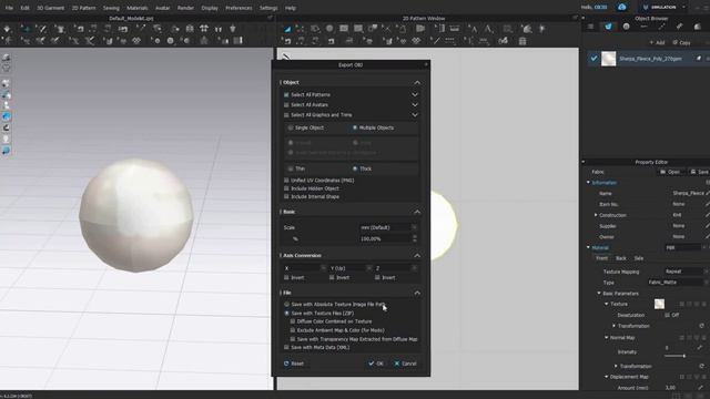 Clo 3D Урок 04 Создаём сферу. Пуговица, жемчужина, помпон.
