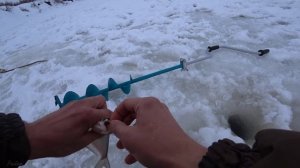 Зимняя Рыбалка на Оке !