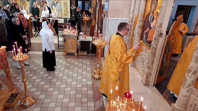 Божественная литургия (29 января 2023 года) смотреть онлайн