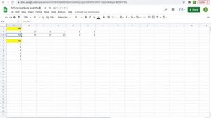 REFERENCE CELLS With The Dollar Sign In GOOGLE SHEETS