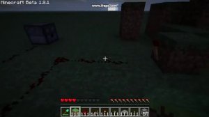 как сделать импульс из редстоуна в миникрафт