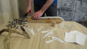 Тест 95х18ш и n690 на канате