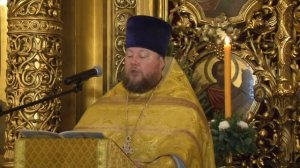 Рождественское послание Святейшего Патриарха Кирилла читает прот. Александр Агейкин