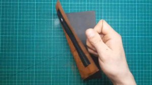 Барсетка из кожи своими  руками| Барсетка ручной работы | изделия из кожи