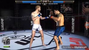 Ели вырвал победу в игре UFC #3