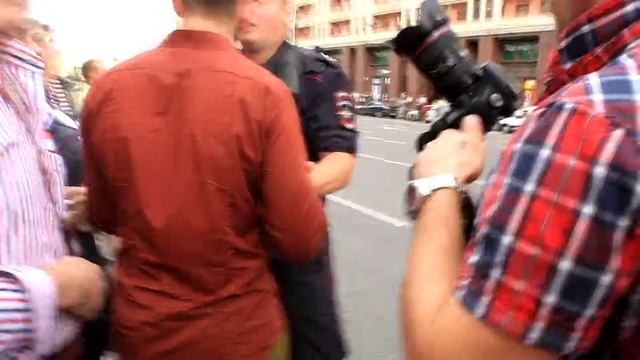 Манежка 18.07.2013 (свободный сход Москва 18 июля) смотреть онлайн